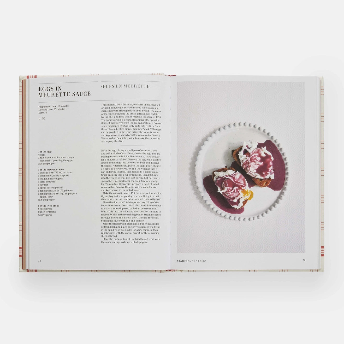 Classic French Recipes Book