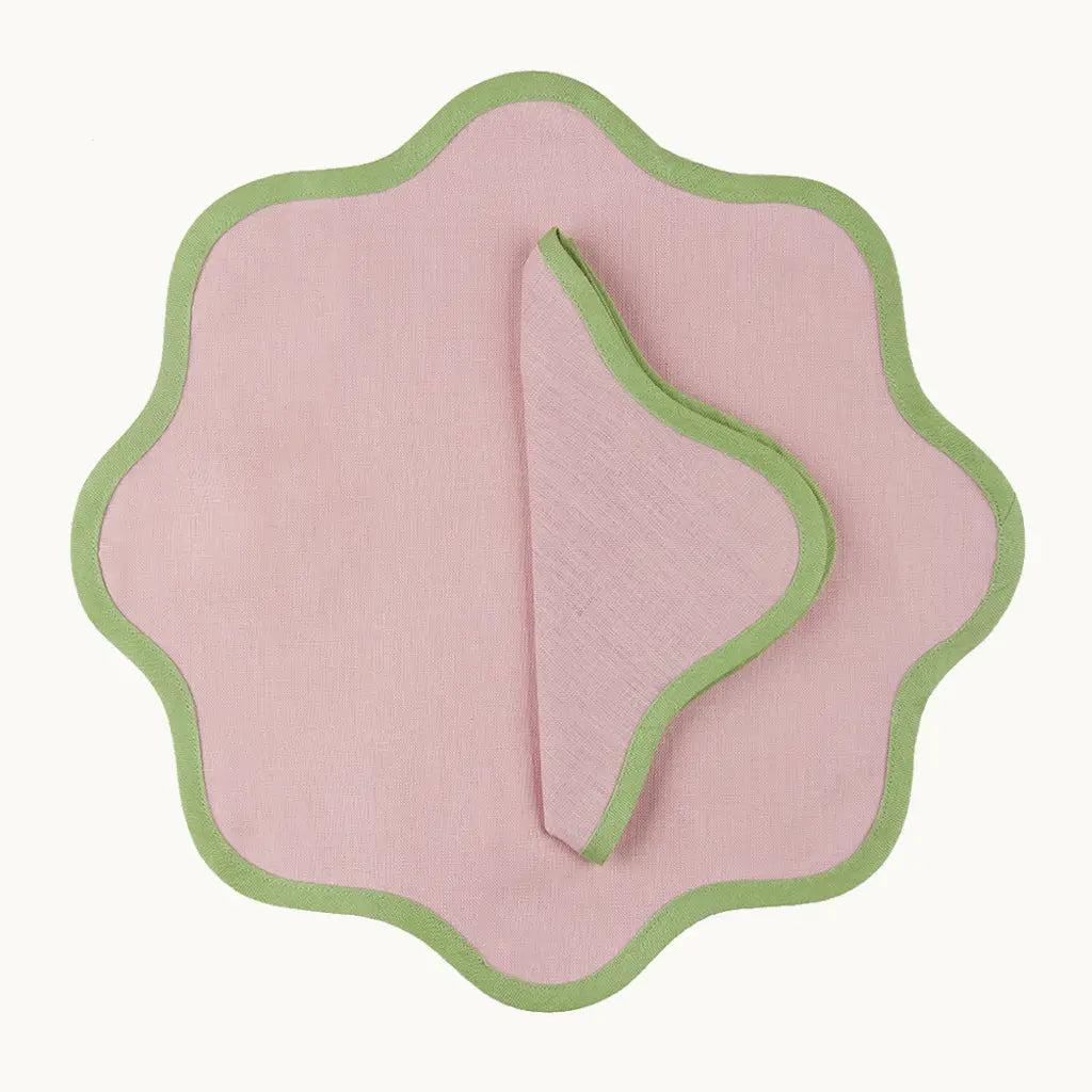 Daisy Pink Napkin (Set of 4)