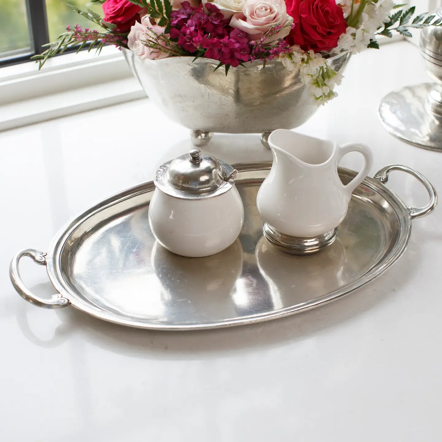 Peltro Medium Oval Tray