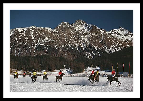 Slim Aarons Polo World Cup Framed Print - Preorder (36x24)