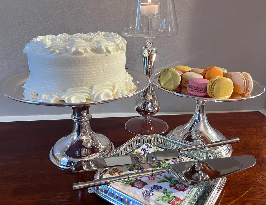 Hôtel Silver - 8" Cake Stand