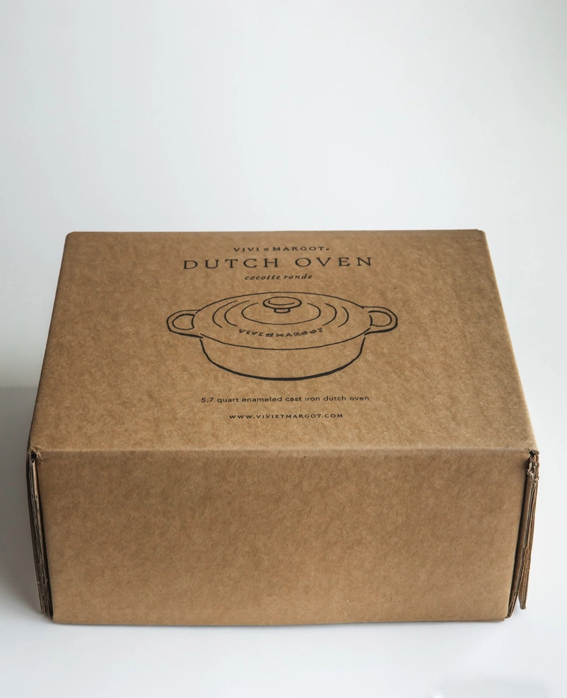 Cast Iron Dutch Oven - Vivi Et Margot, Sage Green