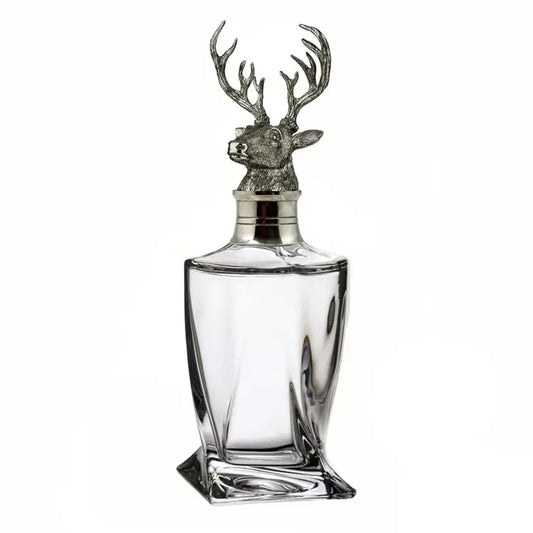 Stag Lead-Free Crystal Whiskey Decanter
