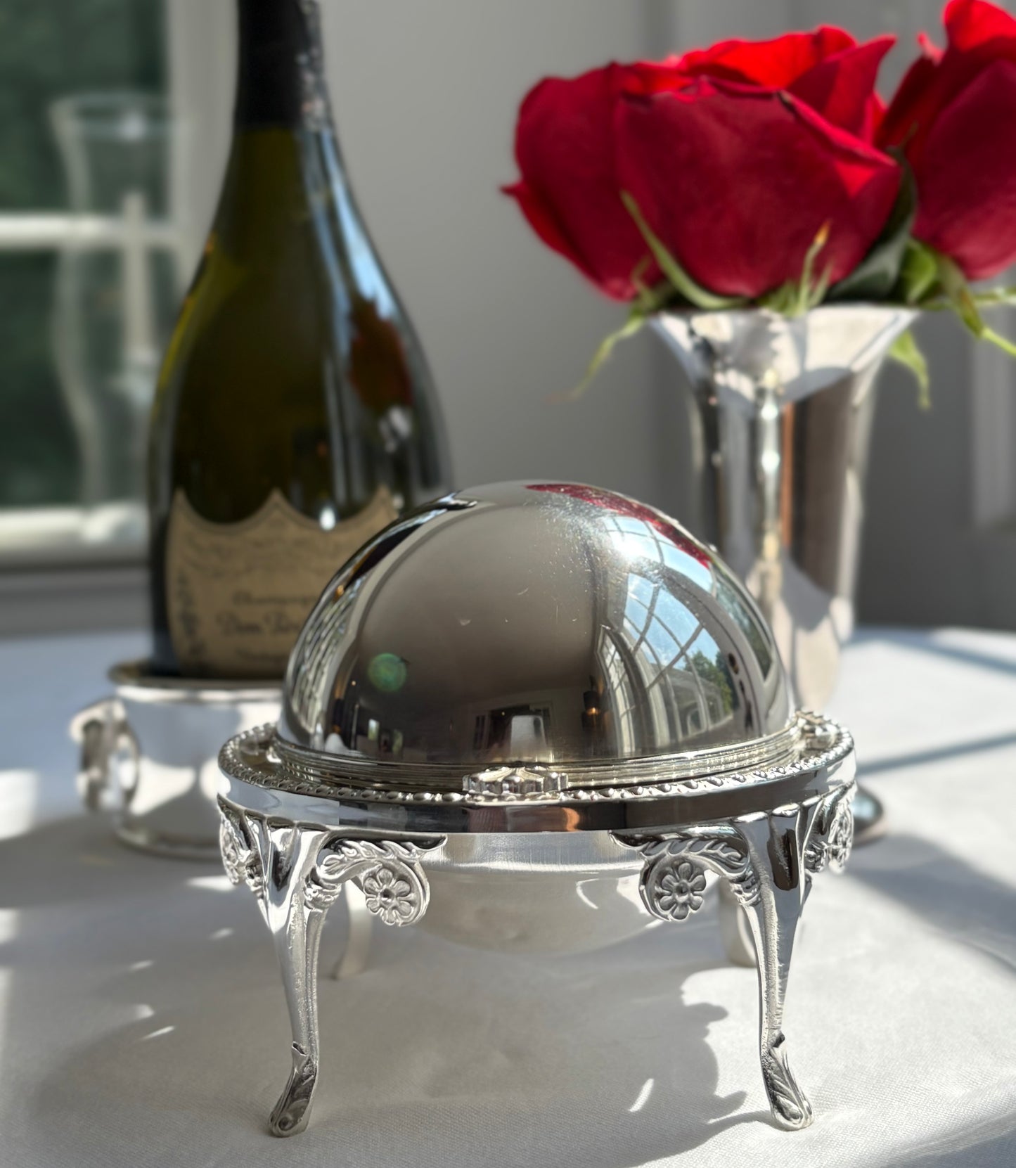 Hôtel Silver - Vintage Dome Caviar Server