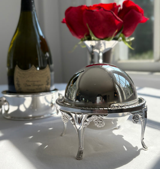 Hôtel Silver - Vintage Dome Caviar Server