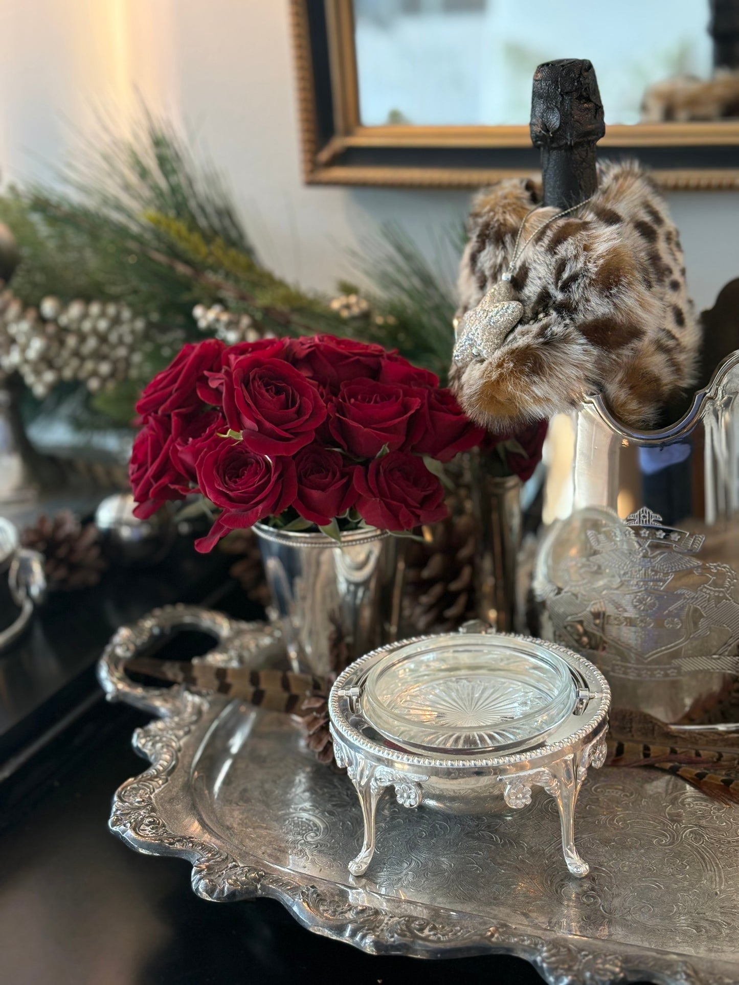 Hôtel Silver - Vintage Dome Caviar Server