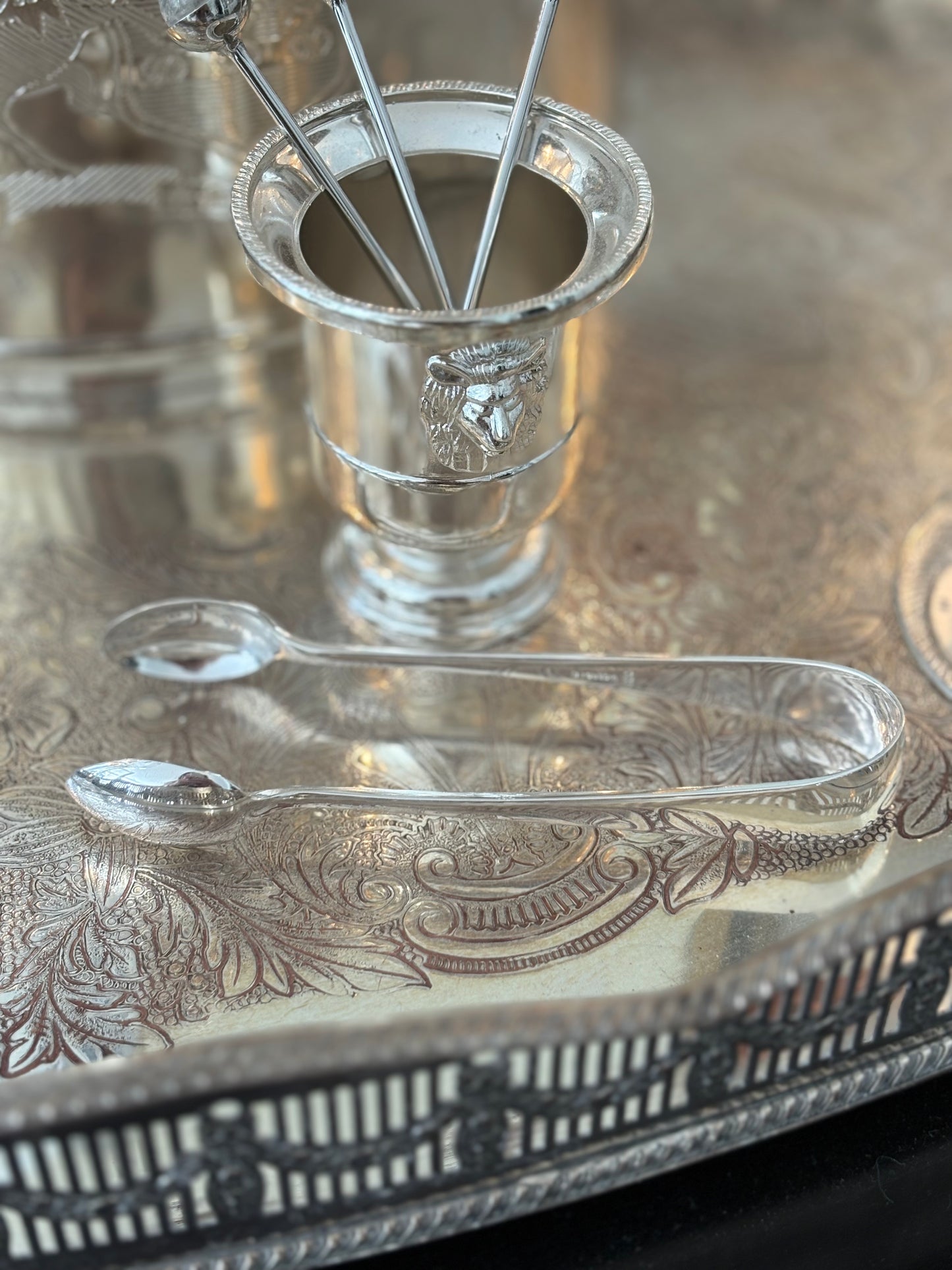Hôtel Silver - Vintage Spoon Tongs