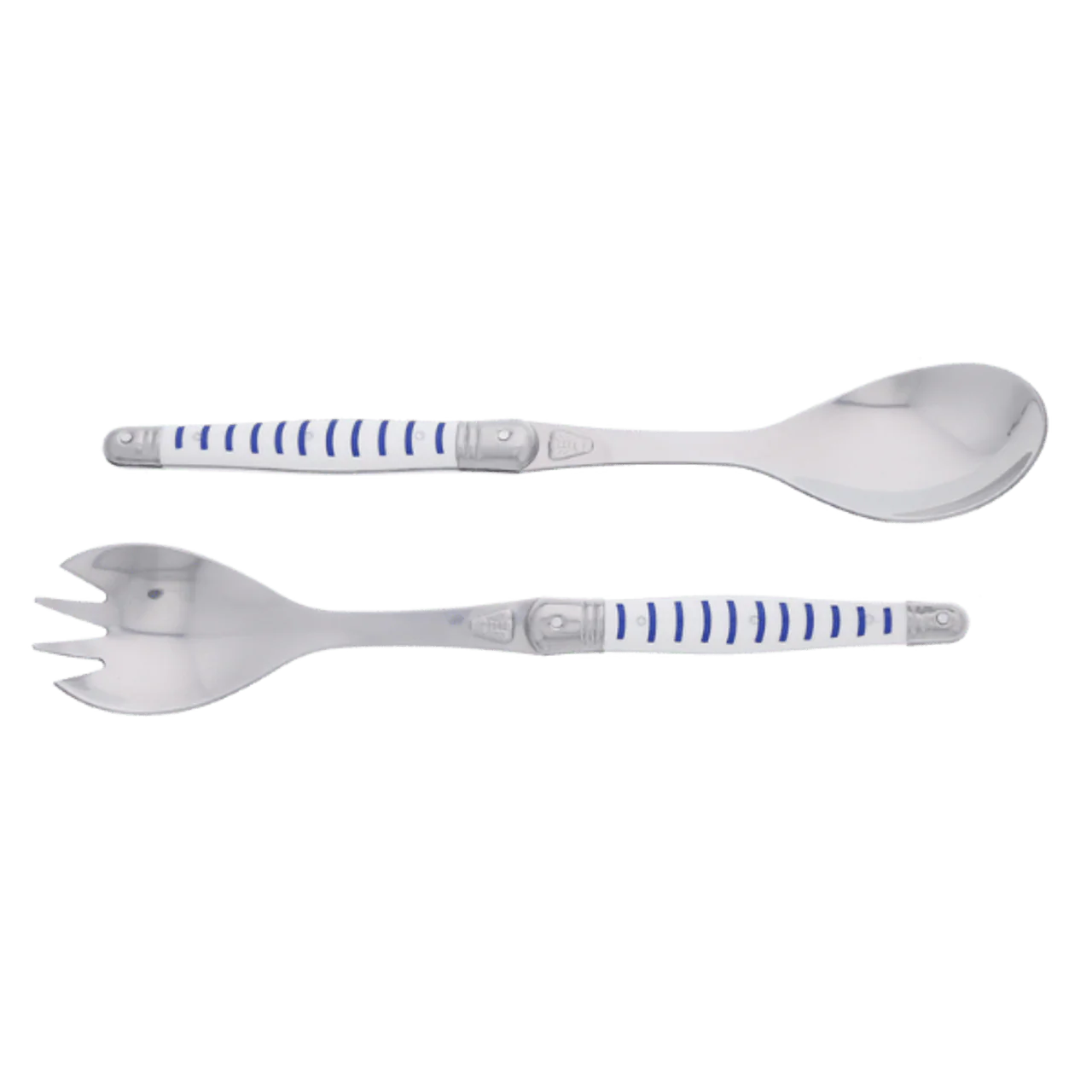 Laguiole Jean Dubost Salad Servers with Mariniere Handles