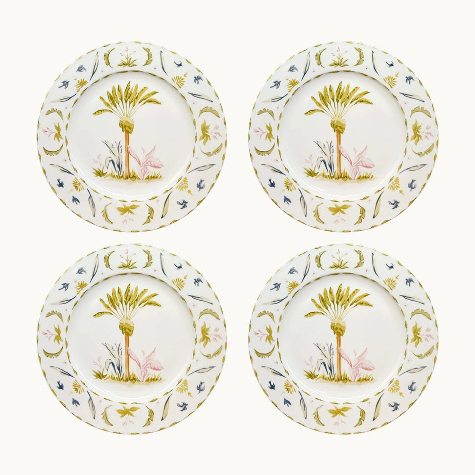 Marina Palms Dinner Plate (Set of 4)