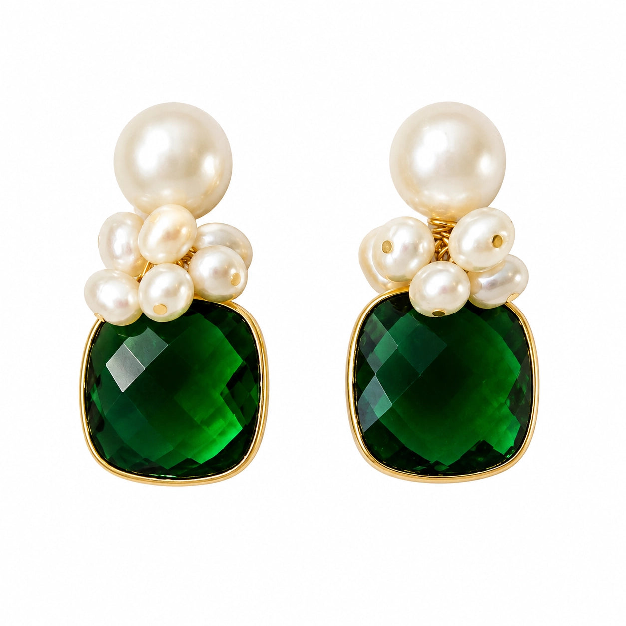 Reese Emerald Earring - Julie Ryan Design