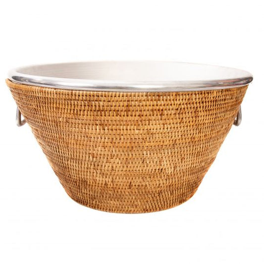 Wauwinet Rattan Aluminum Ice Tub - Preorder