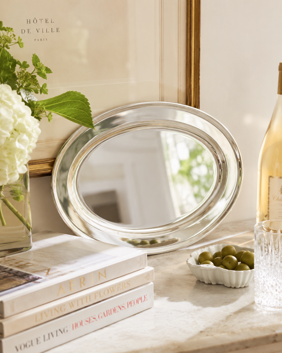 Hôtel Silver - Grand Vintage 16" Oval Platter