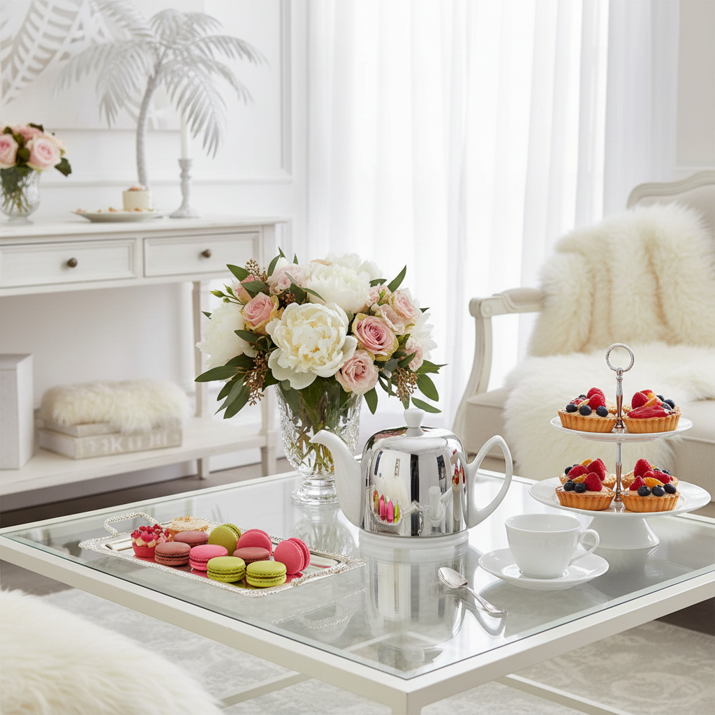 Degrenne Paris Salam Teapot - 4 Cups (23 oz) Ceramic & Stainless Steel