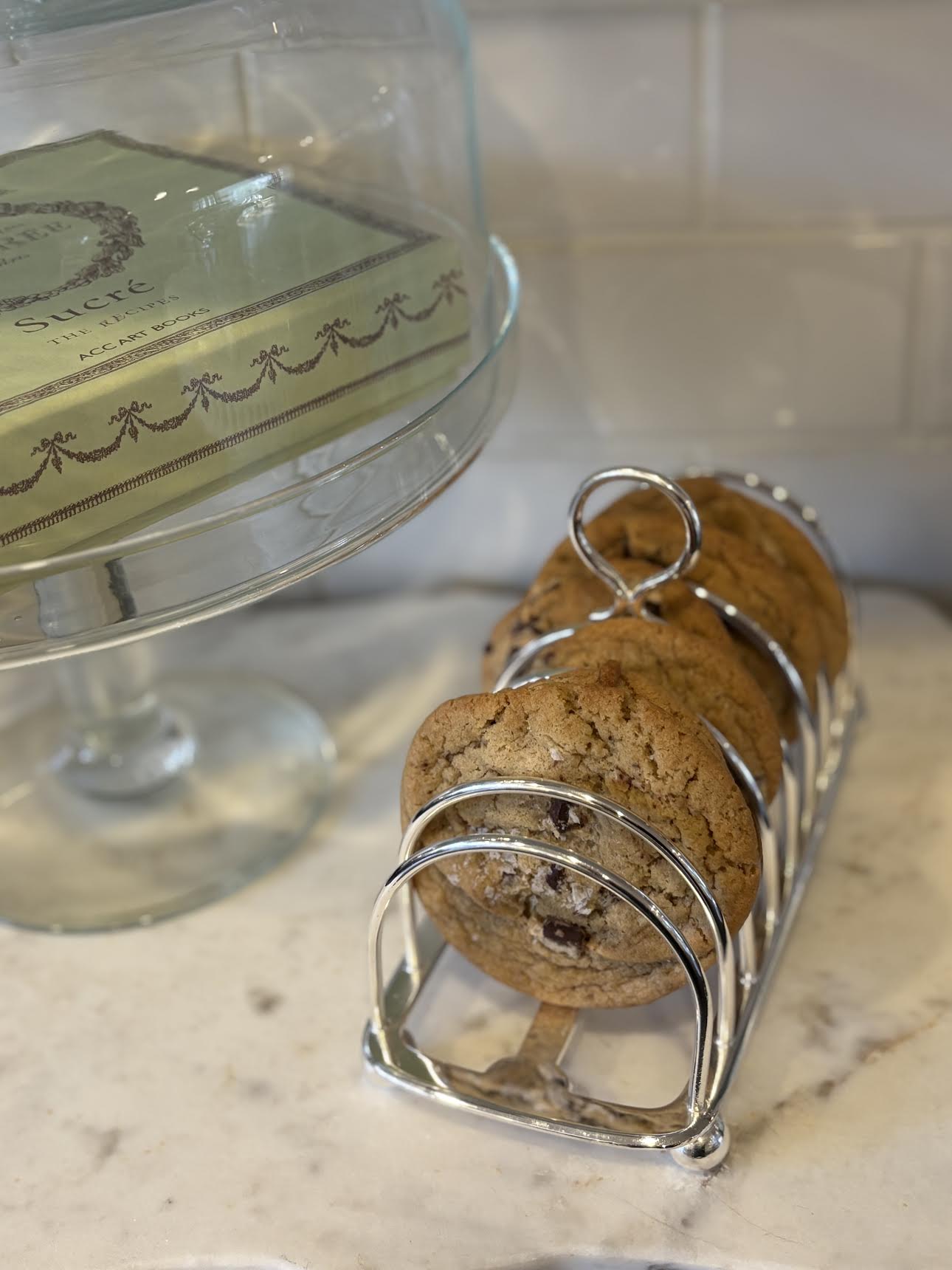 Hôtel Silver - Vintage Toast Rack, Regal 8-Slice With Bun Feet