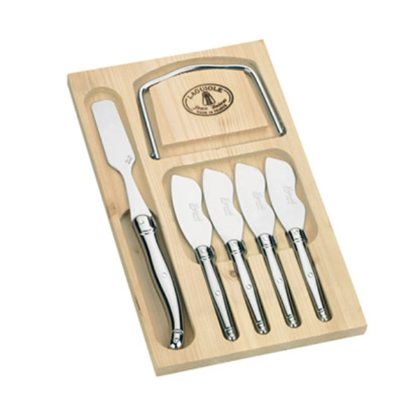 Jean Dubost 6 Piece Foie Gras Set in Stainless Steel