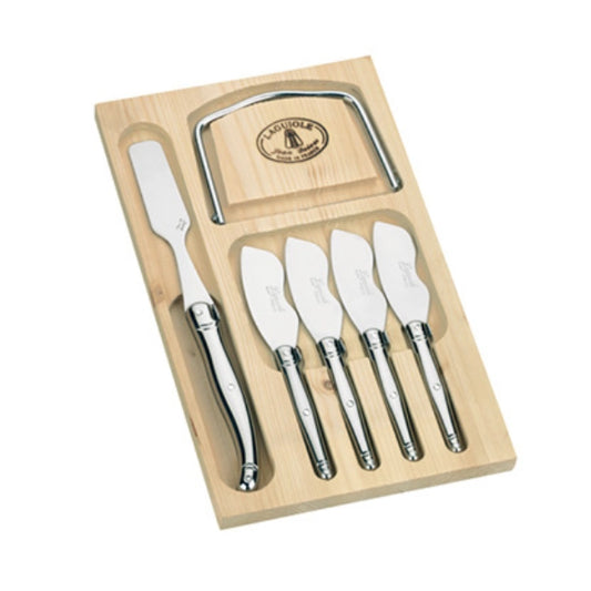 Jean Dubost 6 Piece Foie Gras Set in Stainless Steel
