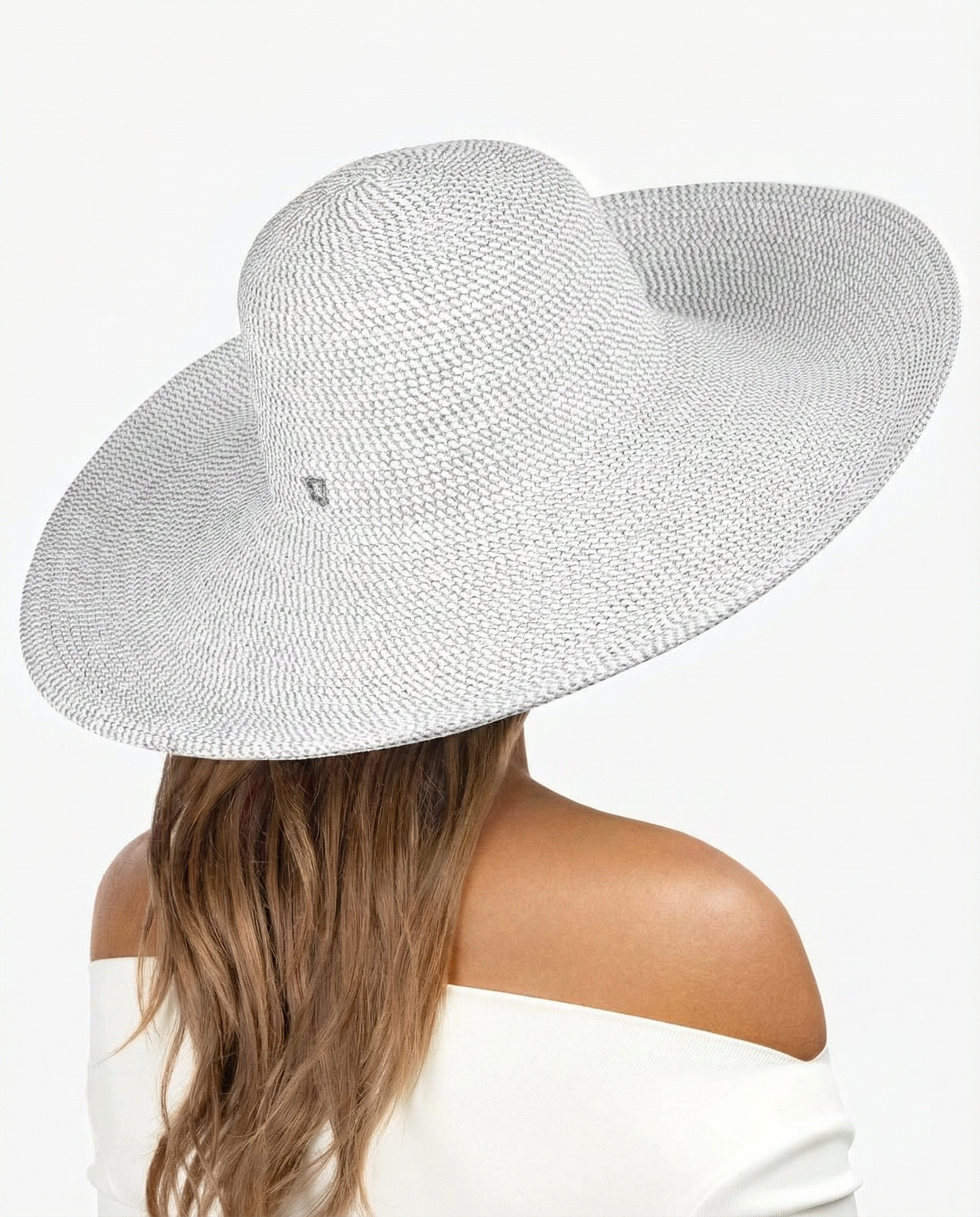 Floppy Hat - Eric Javits, Ice/Metallic Silver