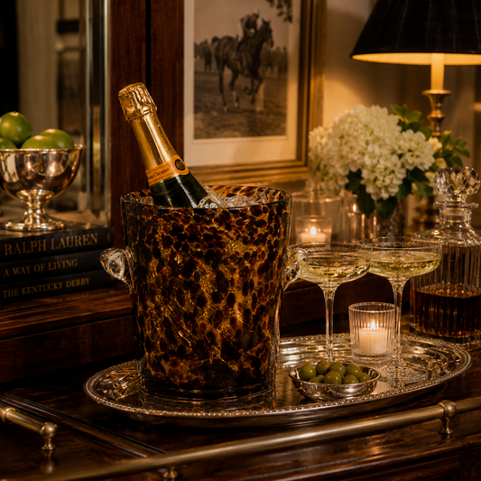 The Bentley Glass Tortoise Ice Bucket
