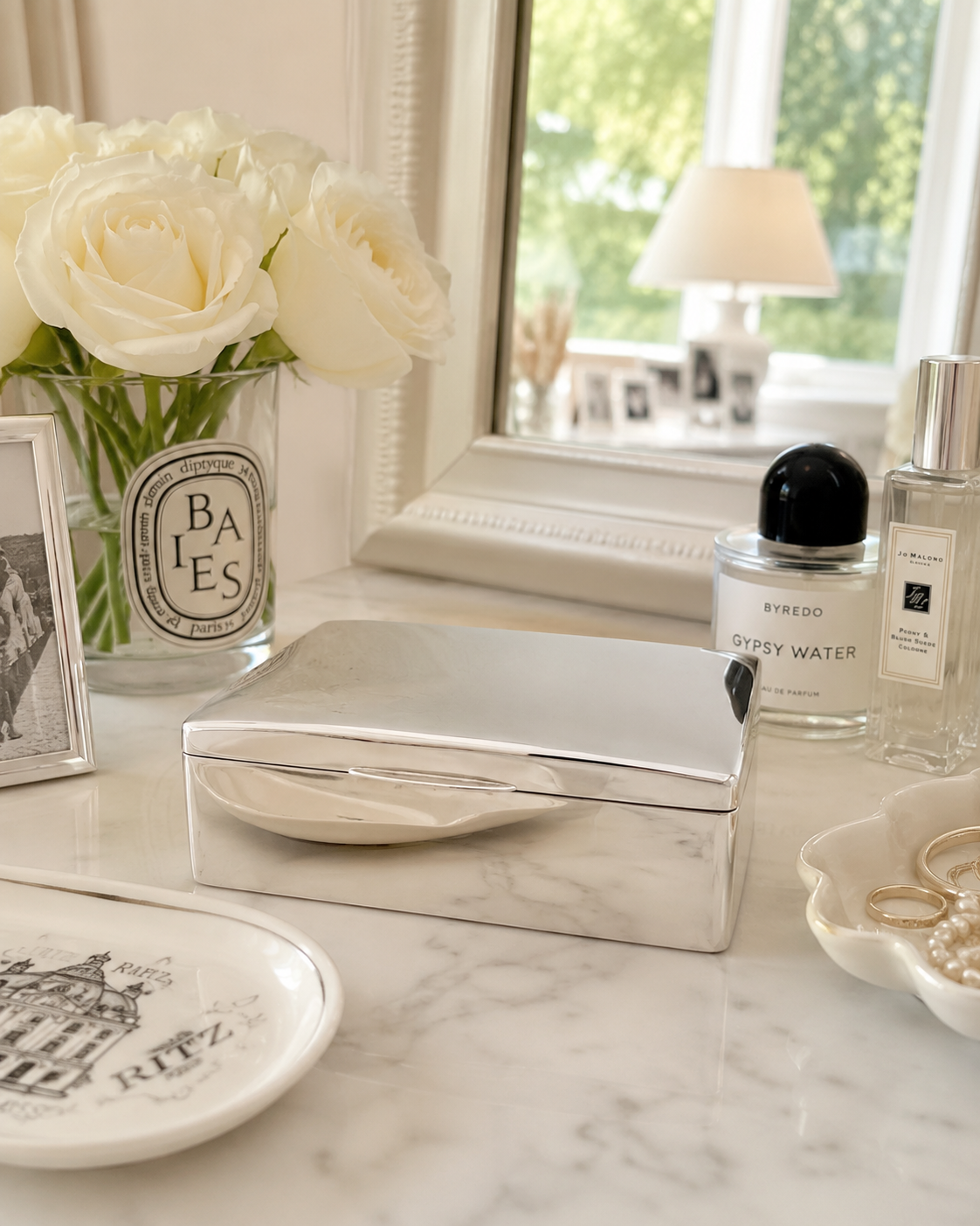 Hôtel Silver - Vintage Oblong Box