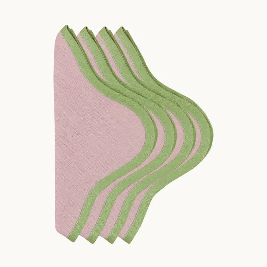 Daisy Pink Napkin (Set of 4)