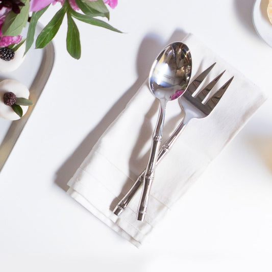 Liliana Serving Set, Blue Pheasant