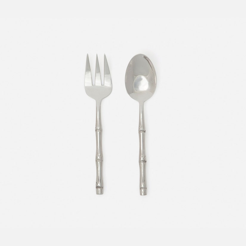 Liliana Serving Set, Blue Pheasant