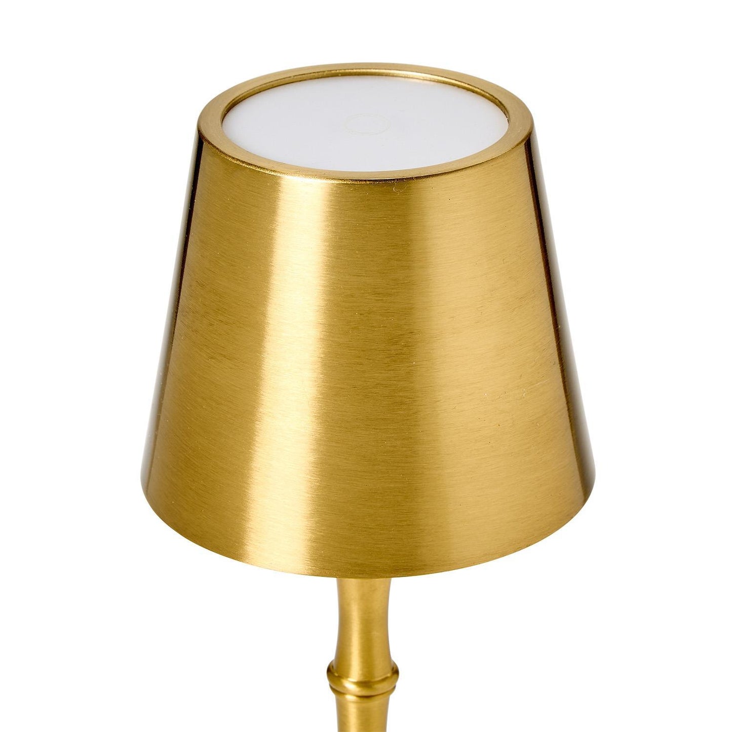 The Hinckley - Golden Bamboo Lamp with Rattan Shade