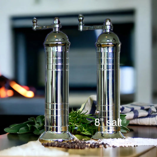 The Original Greek Mill - Chrome Salt Grinder