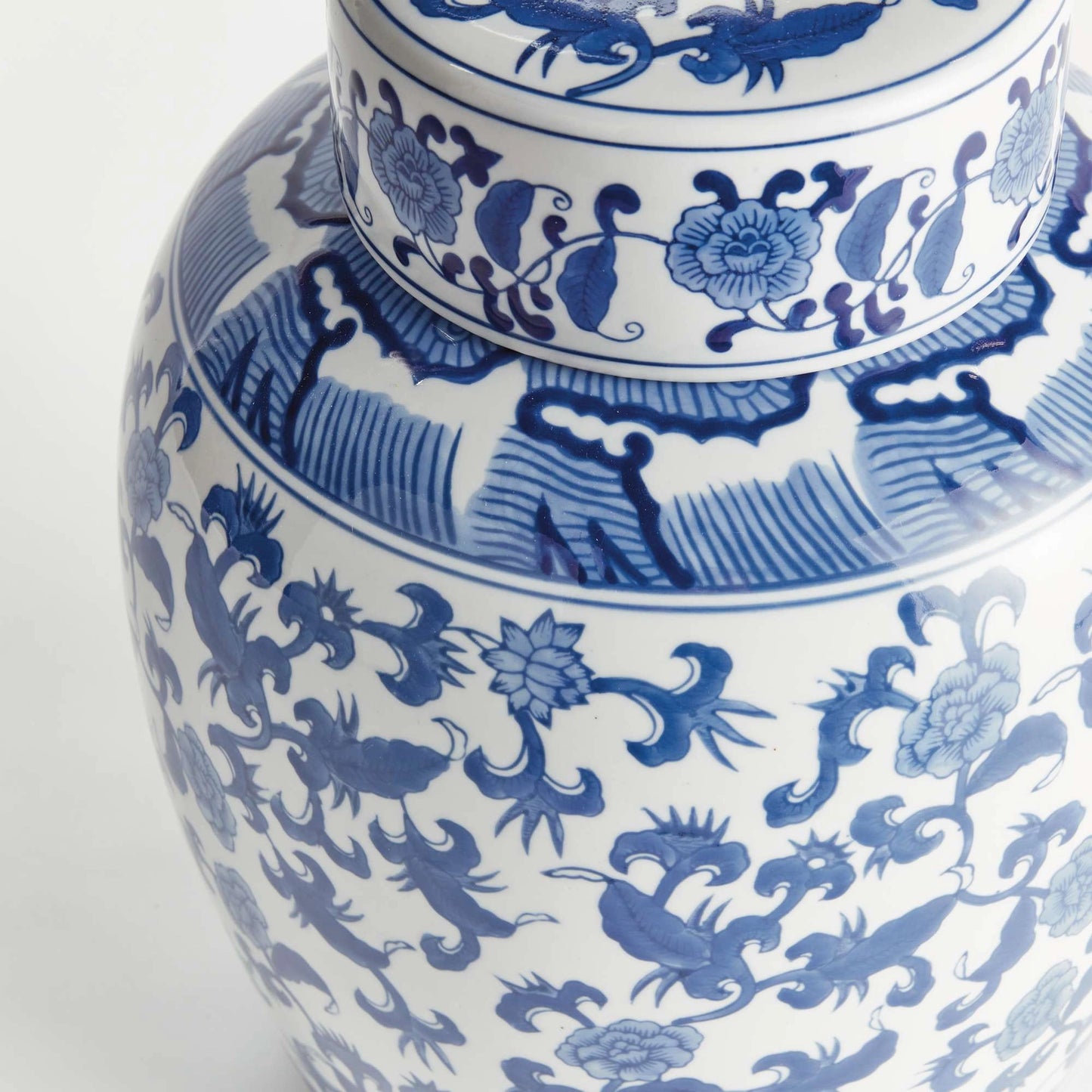 The Saylor Blossom Chinoiserie Jar