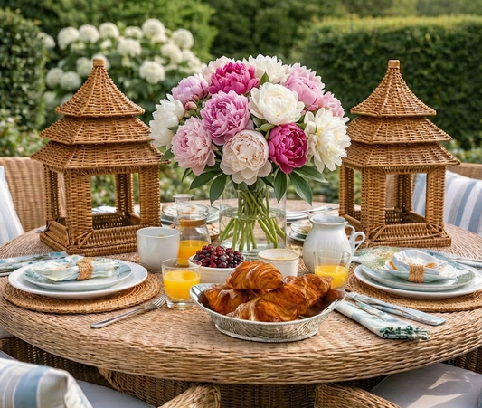 Hôtel Silver - Vintage Beaded Rim Bread Basket