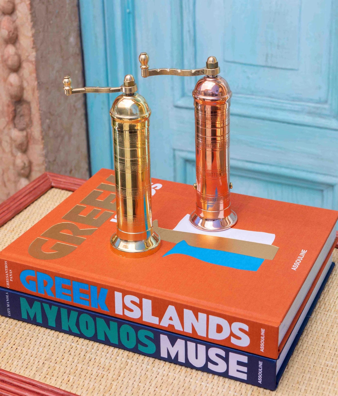 The Original Greek Mill - Copper Salt Grinder