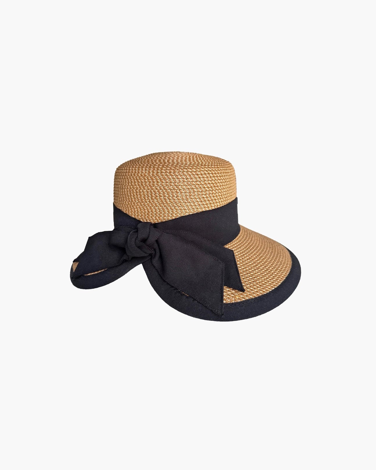 Diva Hat - Eric Javits, Natural/Black