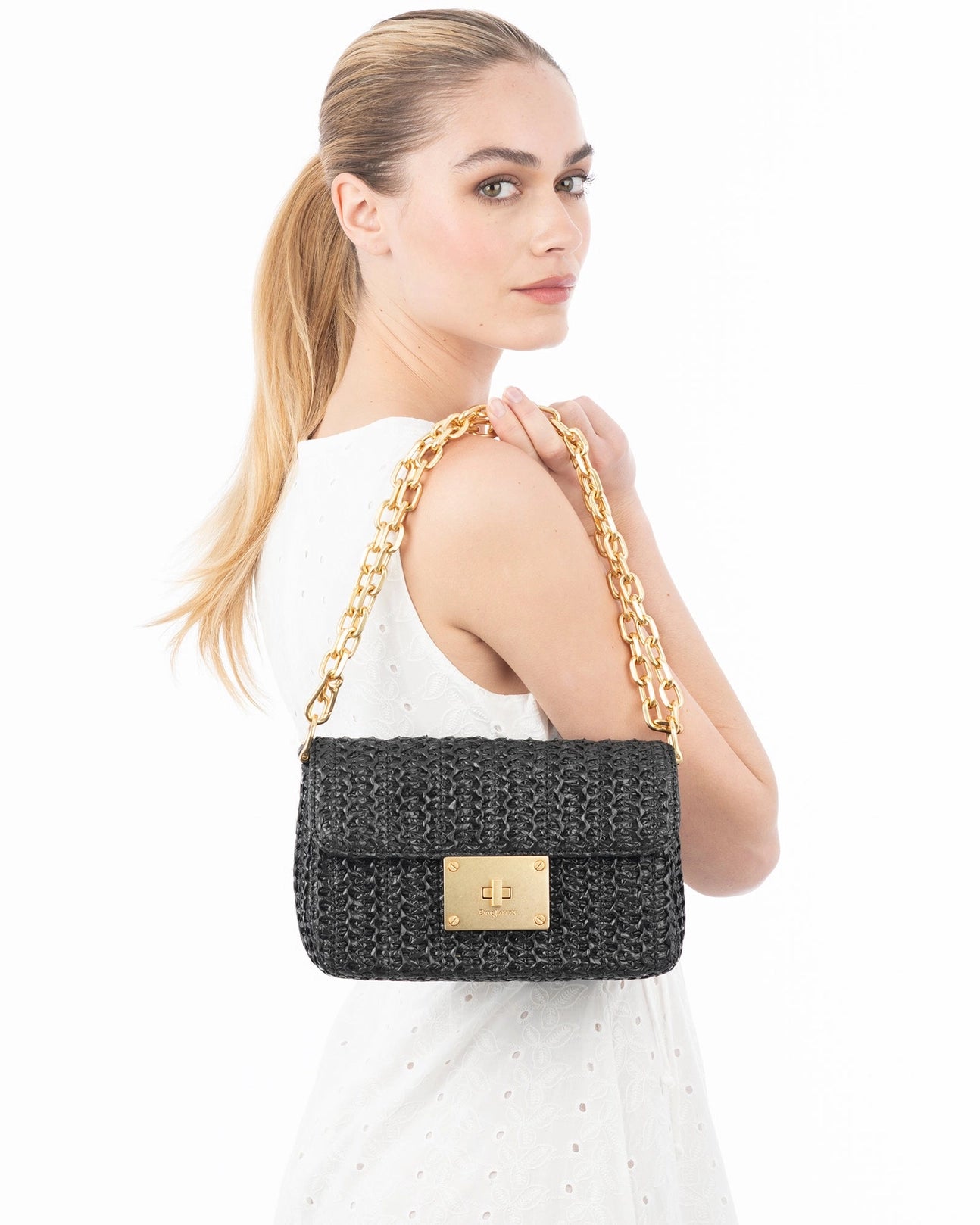 Lil Cherie Handbag - Eric Javits, Black