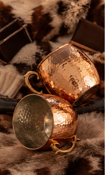 Coppermill Kitchen Vintage Inspired Moscow Mule Mug - Set of 4