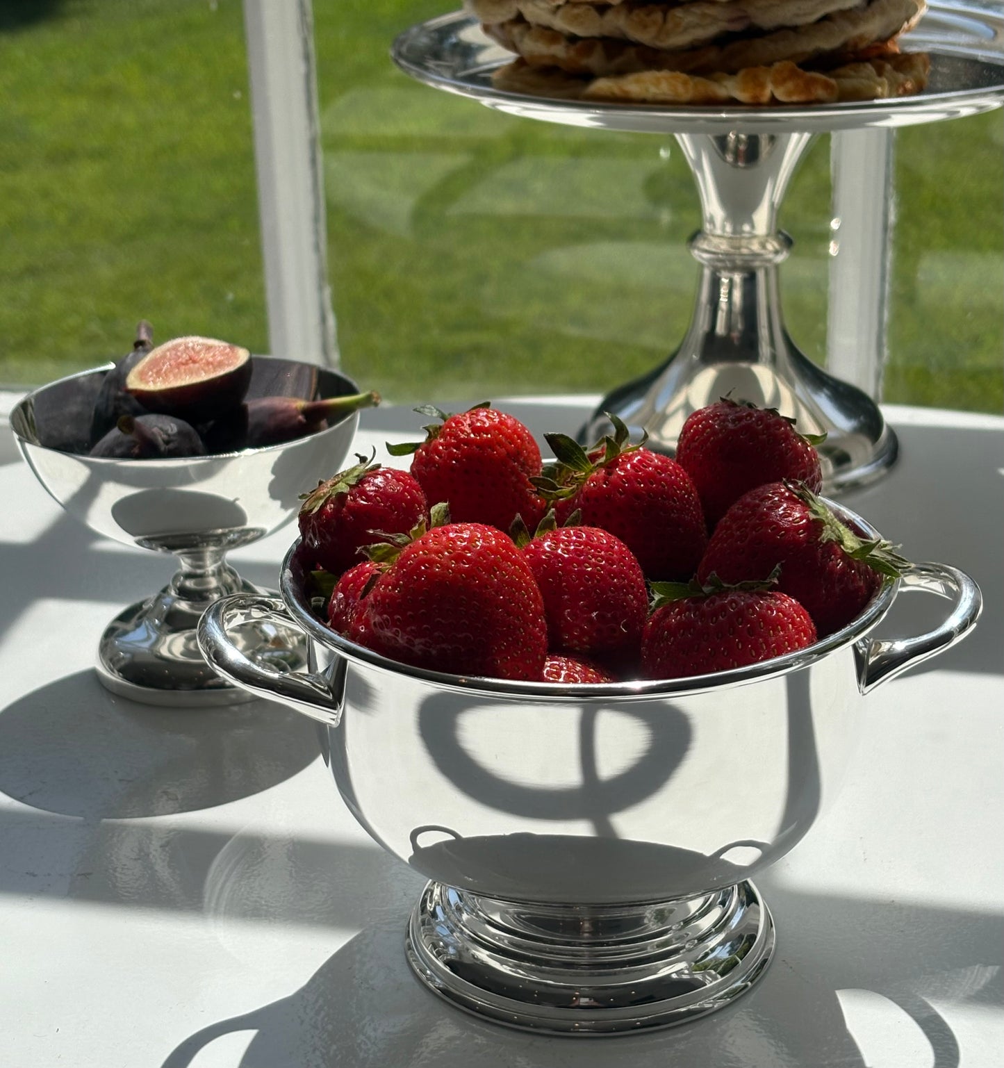 Hôtel Silver - Private Label Collection High Pedestal Bowl With Handles