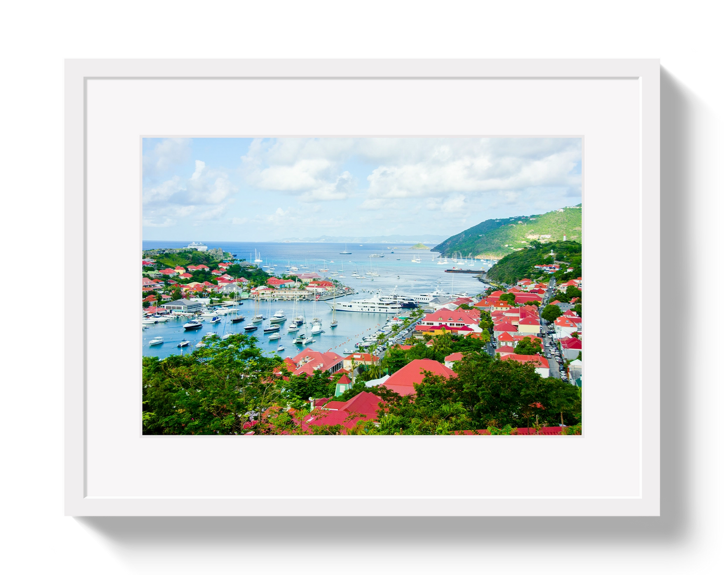 St. Barths Harbor - Preorder Print (28x38)
