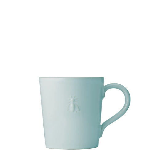 Ceramic Coffee Mug, La Rochère Provencal Bee - Set of 2, Bleu