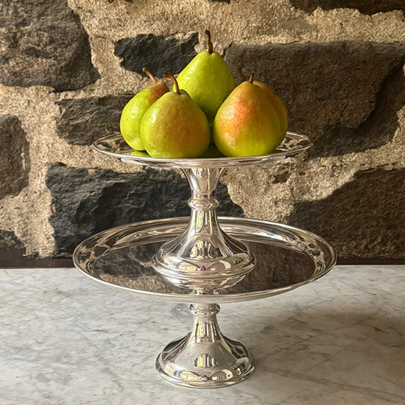 Hôtel Silver - 12" Cake Stand