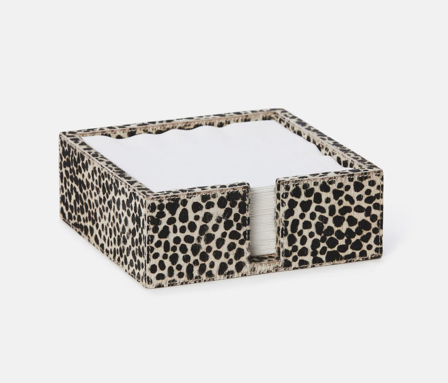 Cheetah Print Cocktail Napkin Tray