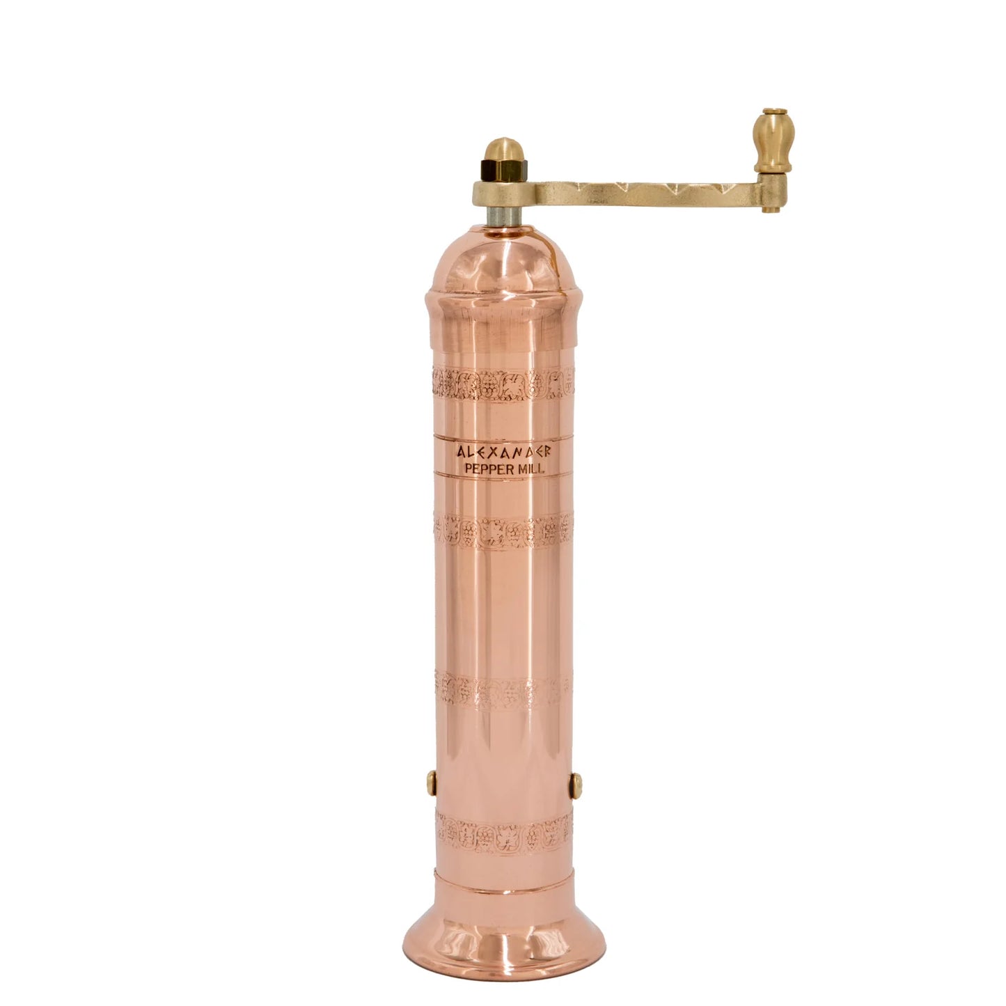 The Original Greek Mill - Copper Pepper Grinder