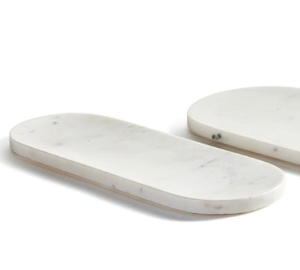 White Marble Cheese Board
