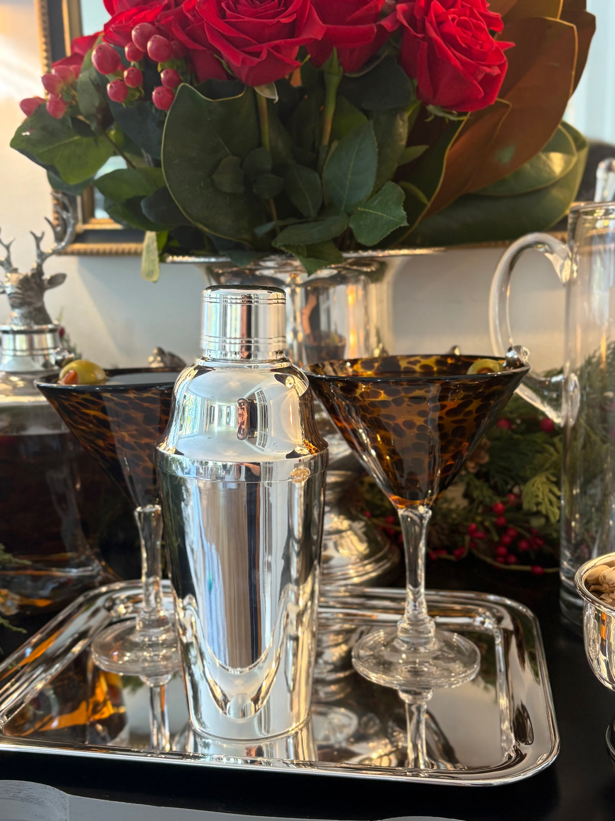 Hôtel Silver - Vintage Oblong Tray 12.5"