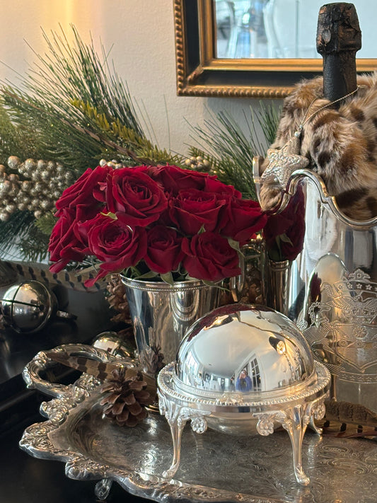 Hôtel Silver - Vintage Dome Caviar Server