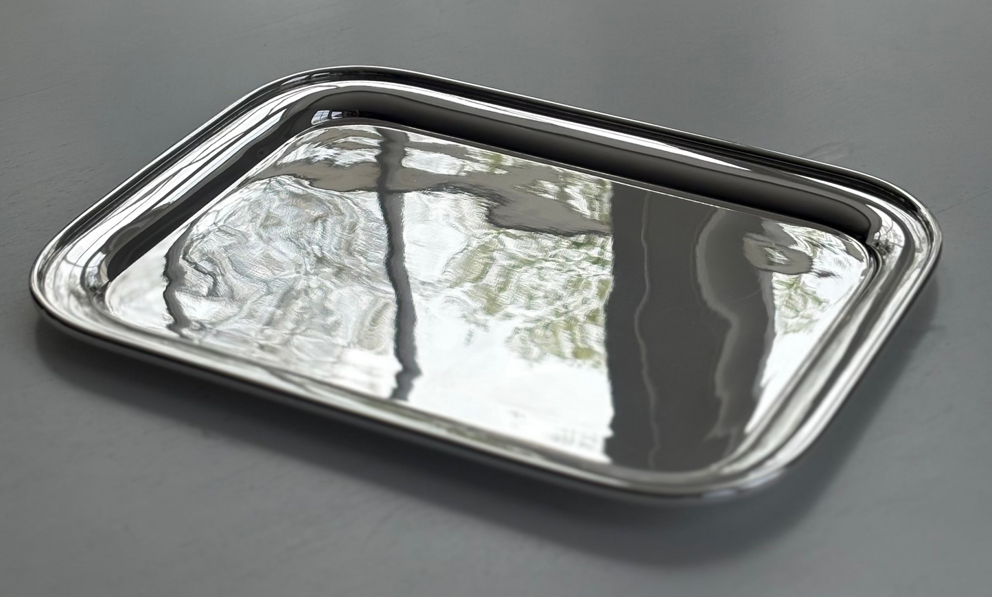 Hôtel Silver - Vintage Grand Oblong Tray 16"