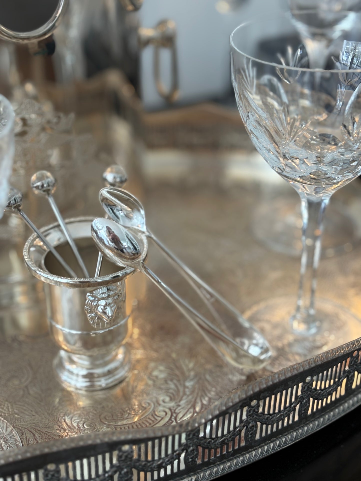 Hôtel Silver - Vintage Spoon Tongs