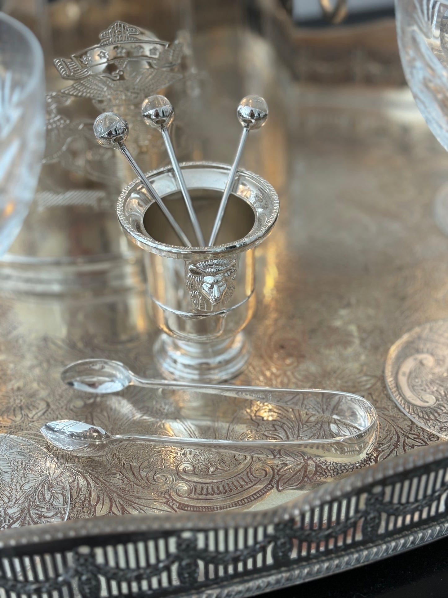Hôtel Silver - Vintage Spoon Tongs