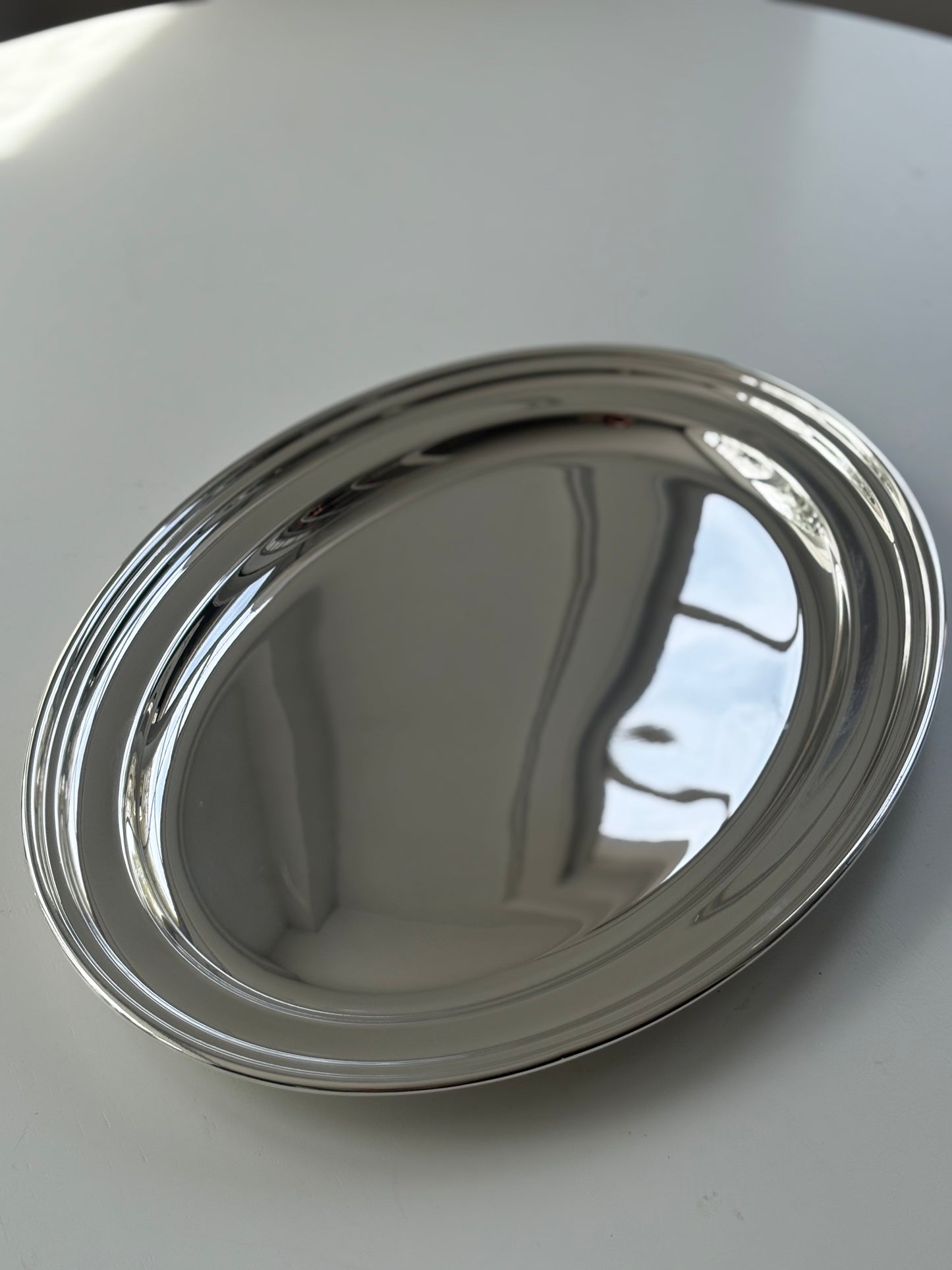 Hôtel Silver - Vintage Grand Oval Platter 18"