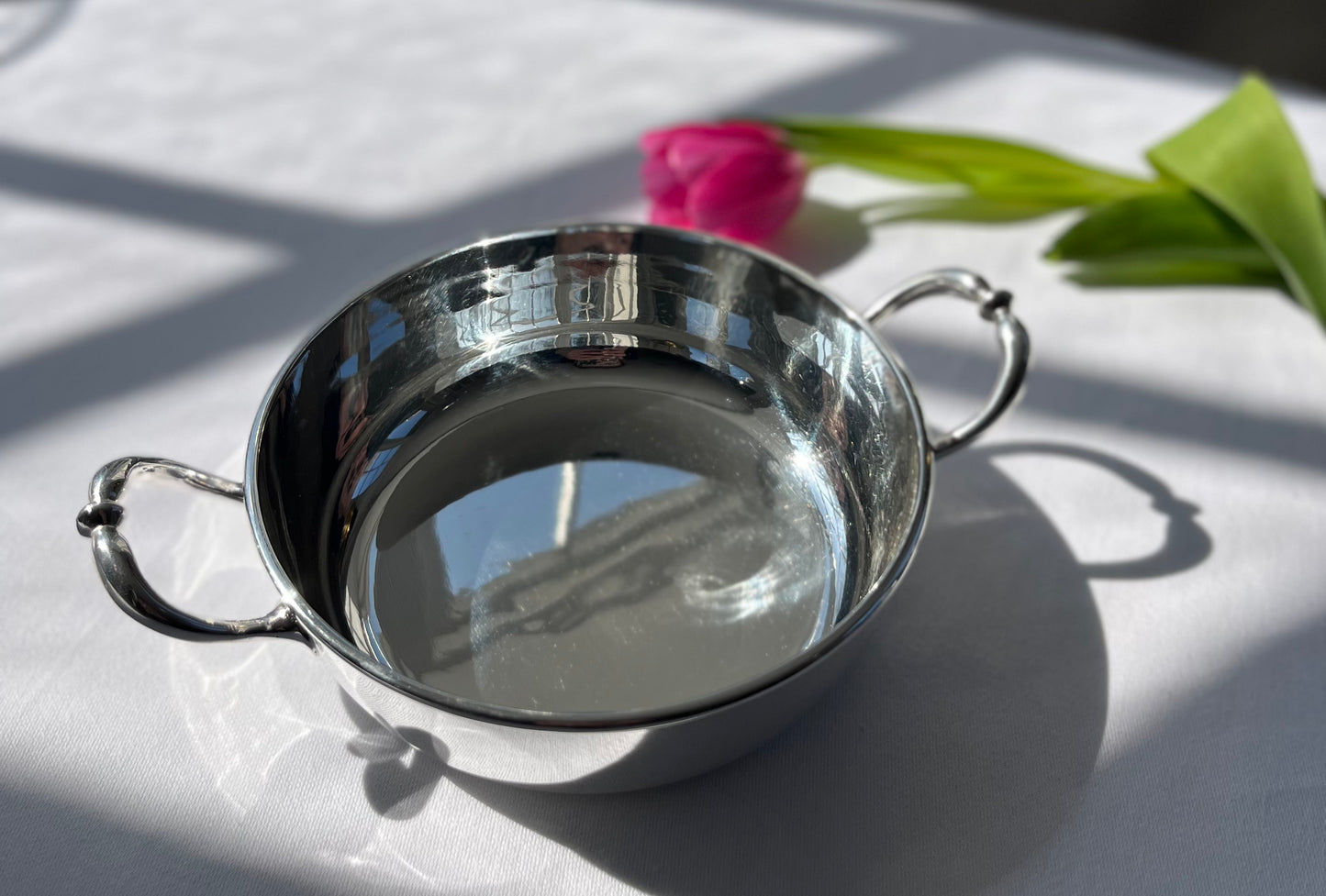 Hôtel Silver - Vintage Serving Bowl With Elegant Handles