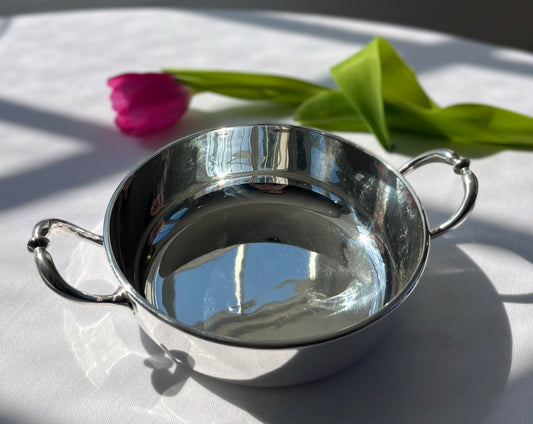 Hôtel Silver - Vintage Serving Bowl With Elegant Handles