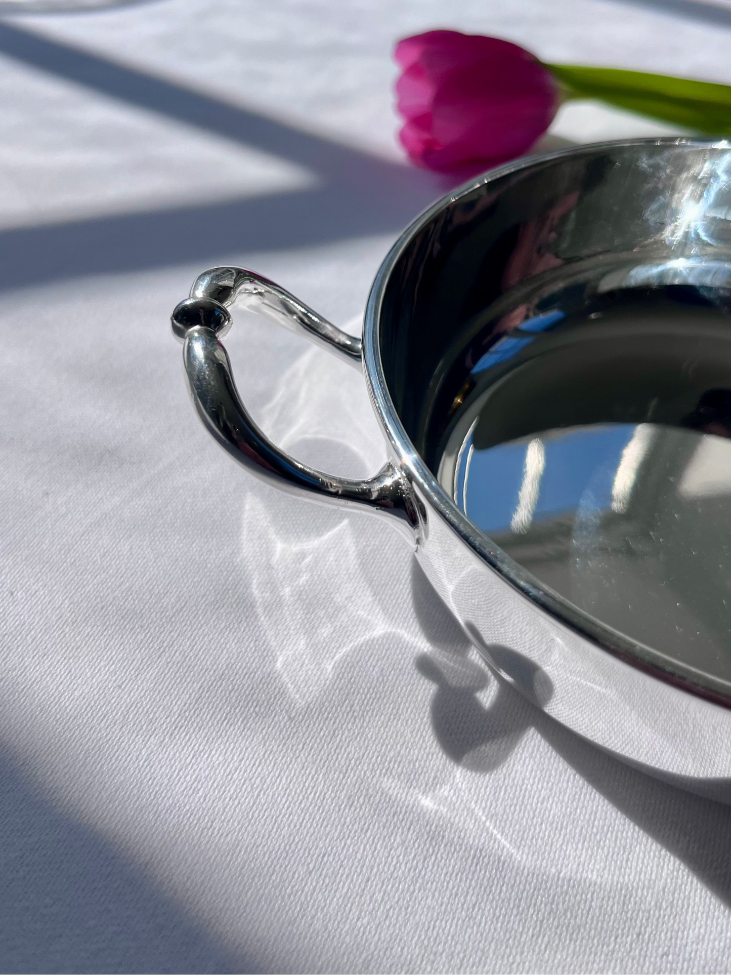 Hôtel Silver - Vintage Serving Bowl With Elegant Handles